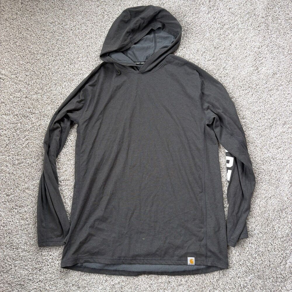 Carhartt Force Sun Defender Lightweight Long Sleeve Hoodie Mens Size M